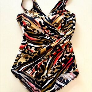 Miraclesuit One piece swimsuit, size 12
